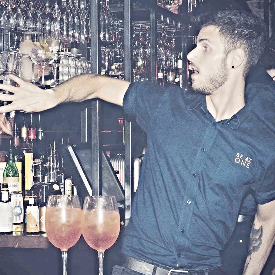 Simone Migliaccio Bartender and Manager in London Cocktail Bar